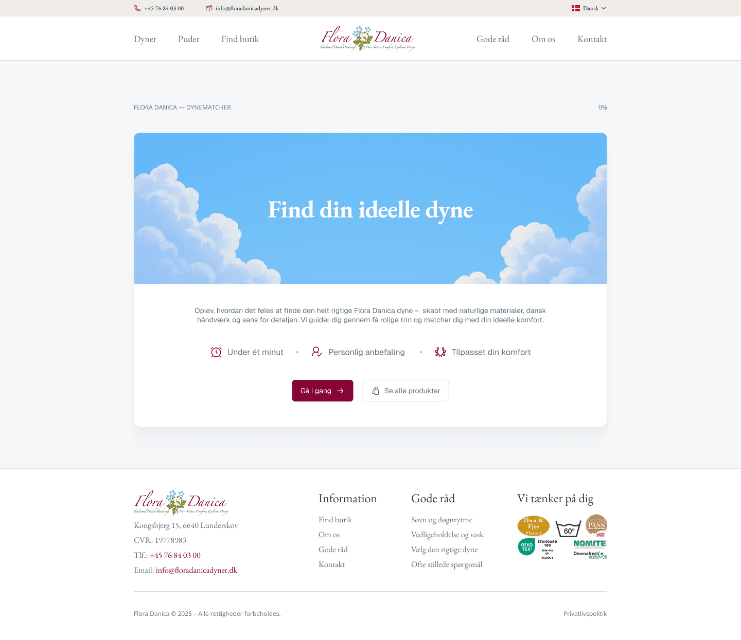 Intro screen and entry point